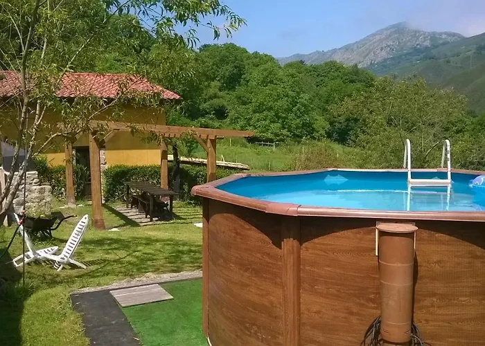 La Nozal Piscina, Barbacoa, Jardin